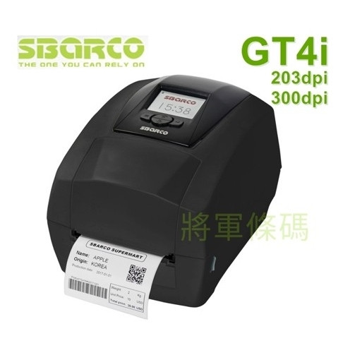Sbarco GT4i 桌上型條碼機