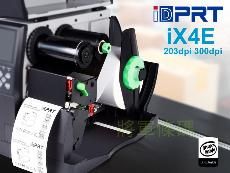 iDPRT iX4E 進階工業級條碼列印機
